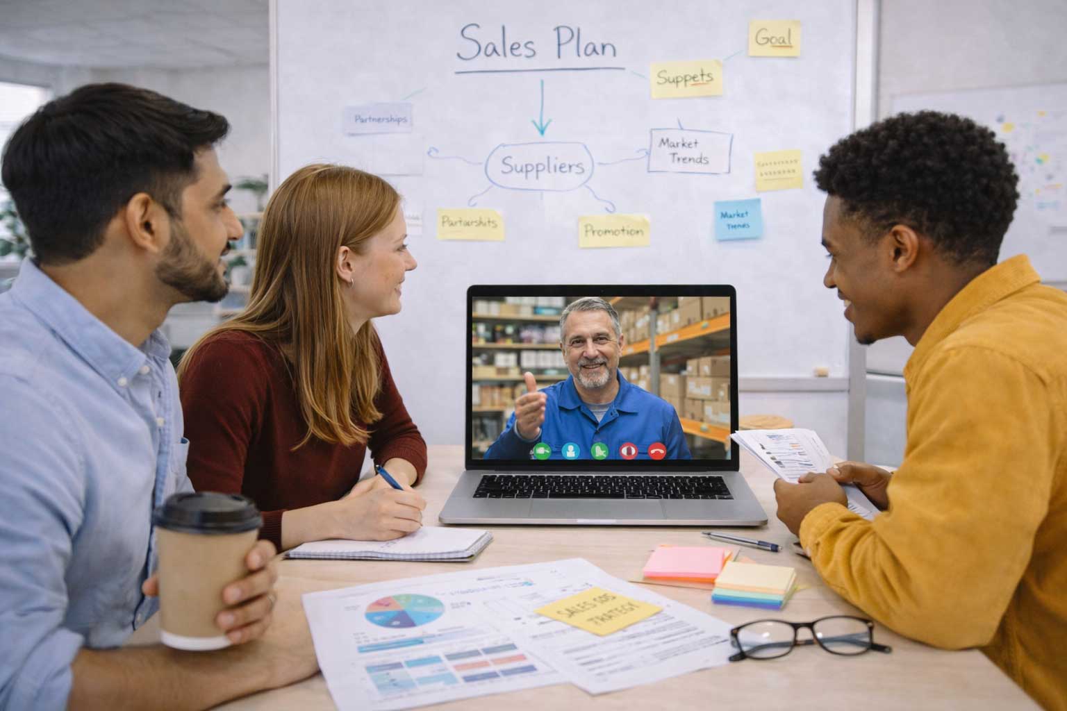 Instructor supporting a hands-on activity